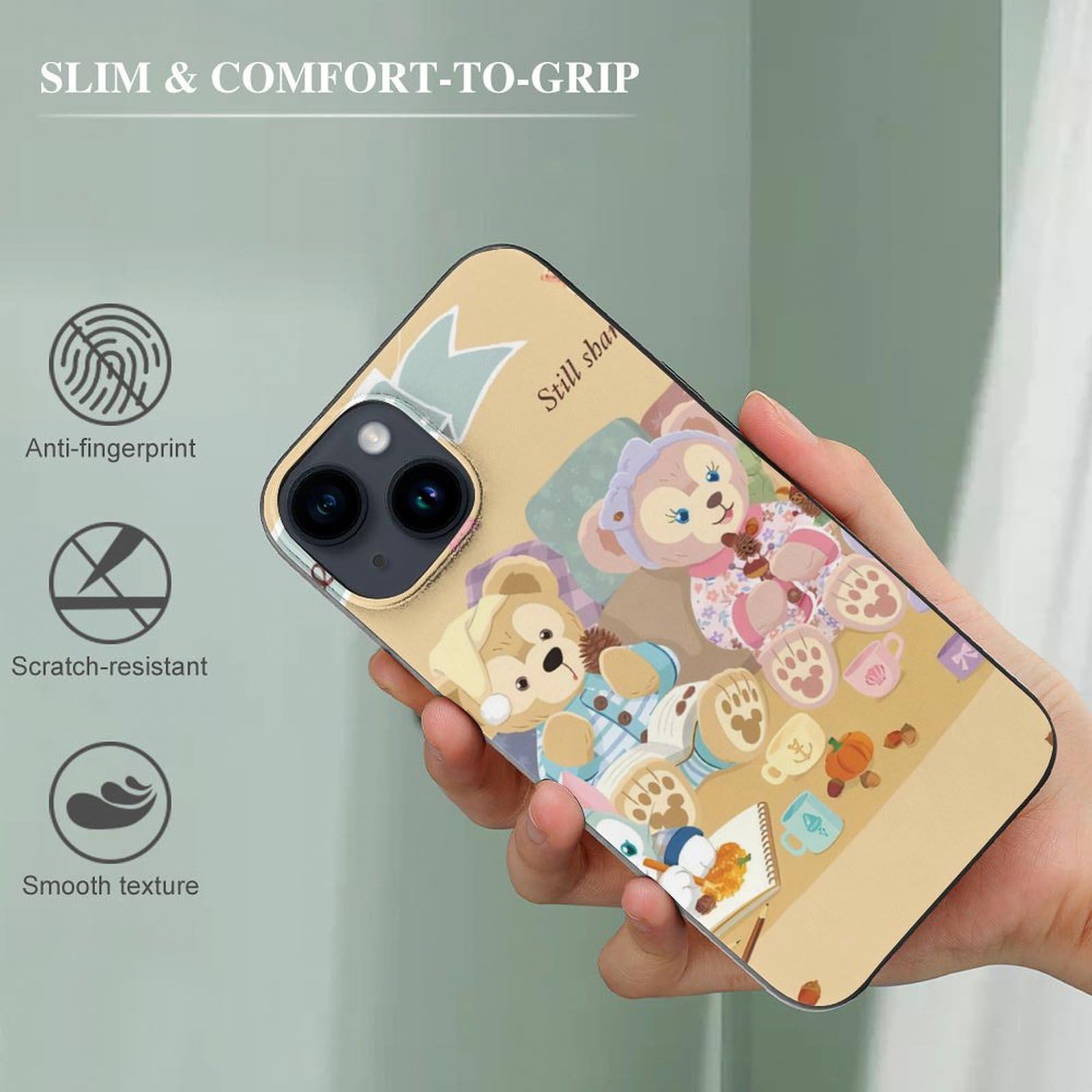 ユカリ　ダッフィーフレンズ iPhone 15 Pro Max ケース Amazon.co.jp: iPhone 15 Pro Max ケース ダッフィーフレンズ シェリー